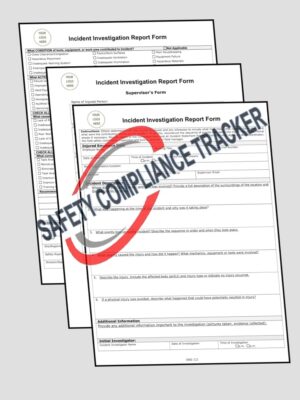 HSE-121 Incident Investigation Form